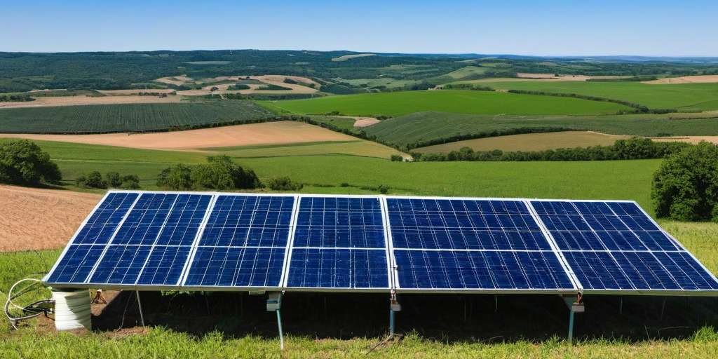 Paneles solares para pozos profundos
